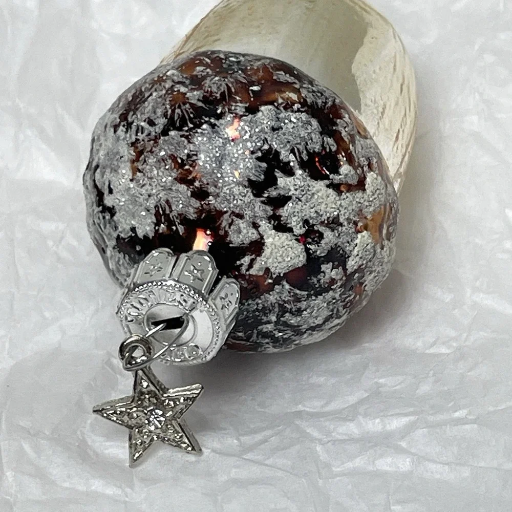 Old World Christmas Midwest Cannon Falls Glass Acorn Ornaments Mini Lot of 2
